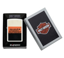 Harley-Davidson Color Image White Matte Windproof Lighter