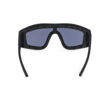 Edgy Shield Injected Frame Sunglasses - 3 Colors
