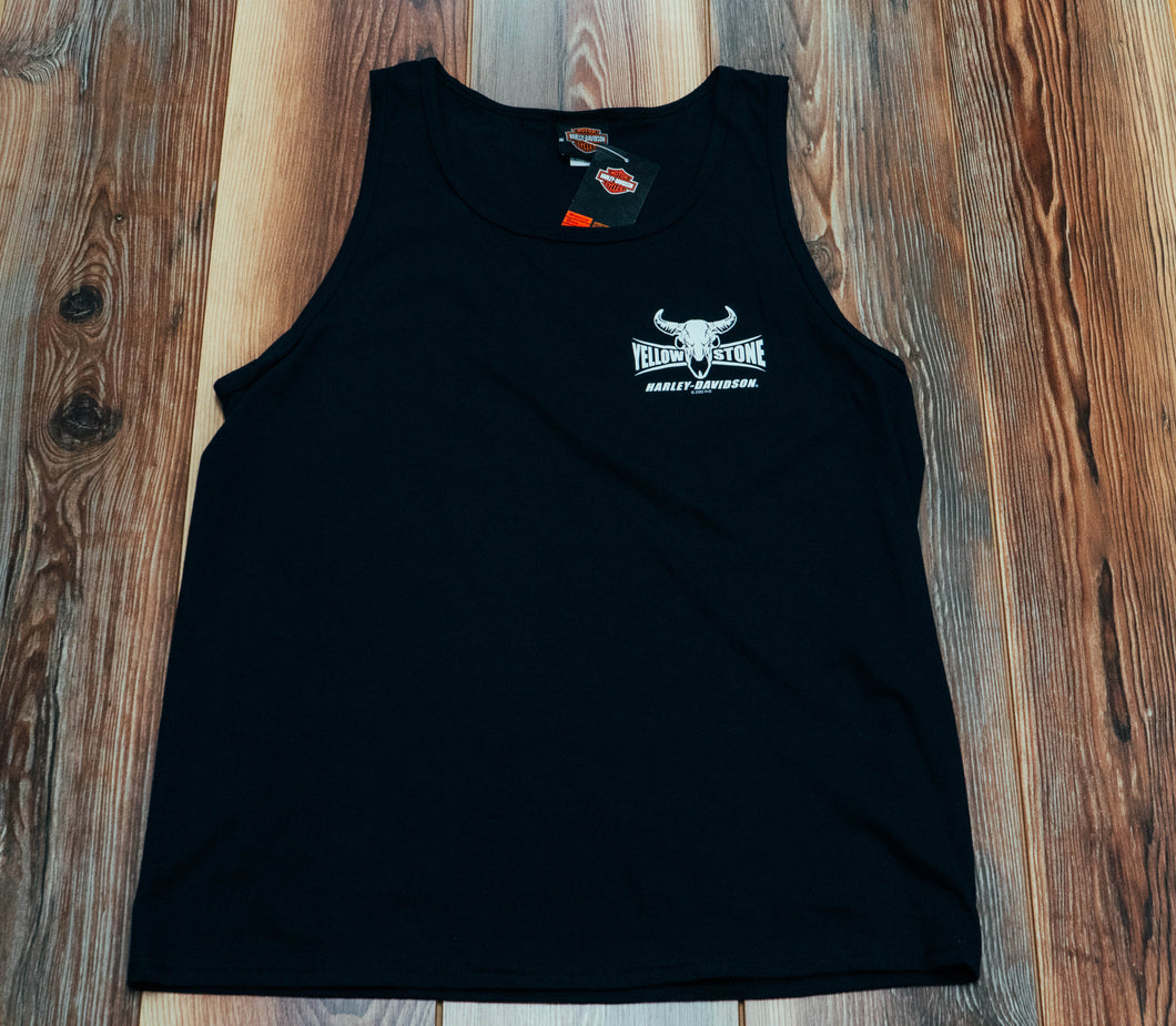 YHD Custom Black Tank Top