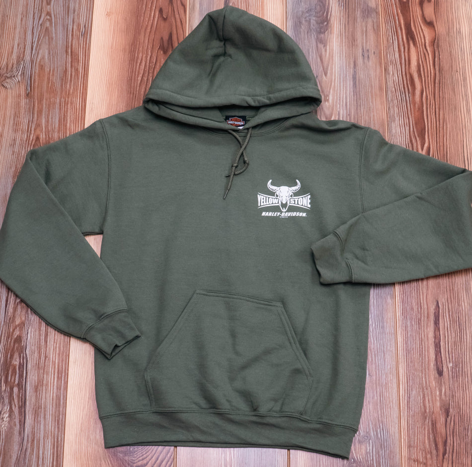 YH-D Custom Military Green P/O Sweatshirt