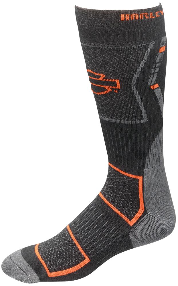 Harley-Davidson® Men's CoolMax Mid Calf Riding Socks