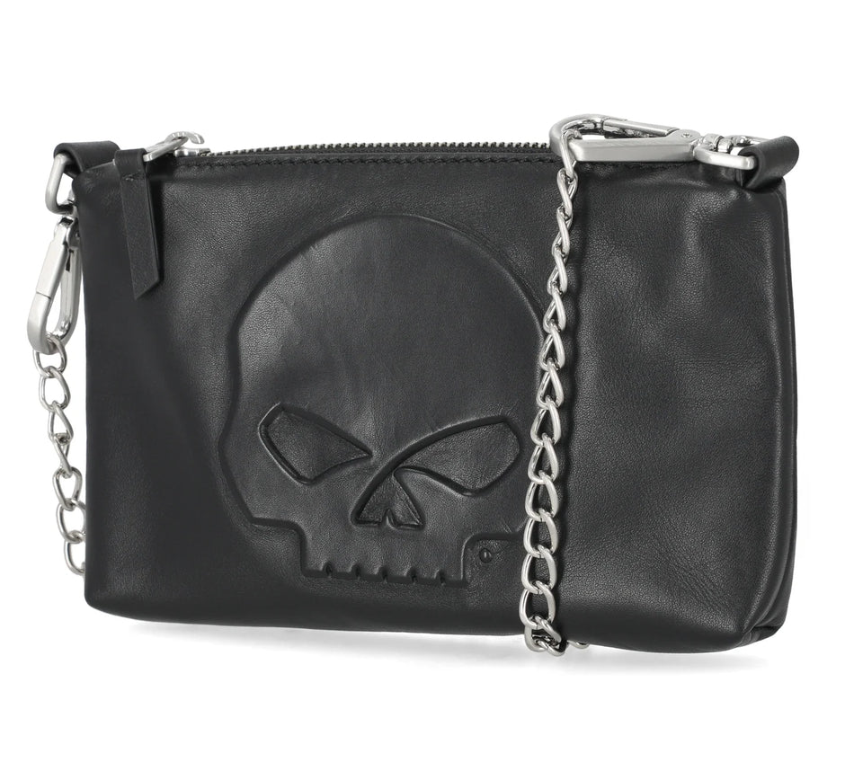 Harley-Davidson® Raised Skull Crossbody