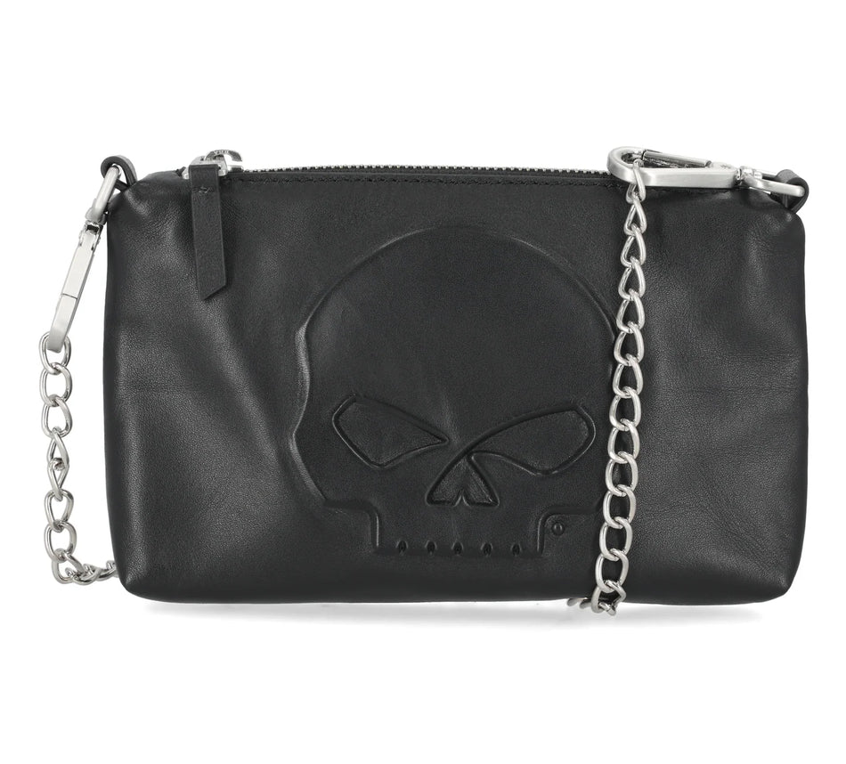 Harley-Davidson® Raised Skull Crossbody