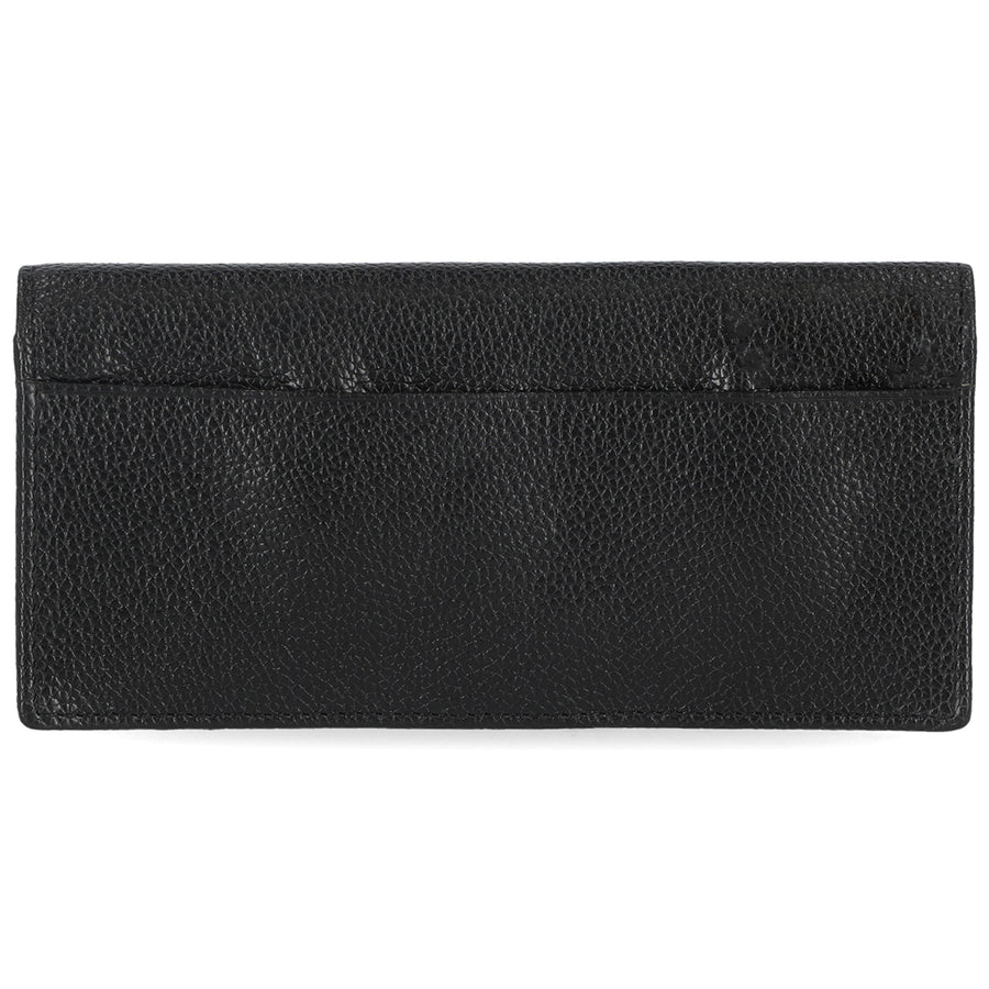 Harley-Davidson Men's Classic Bar & Shield Logo Genuine Pebble Leather Bi-Wallet, Black MWM008/08