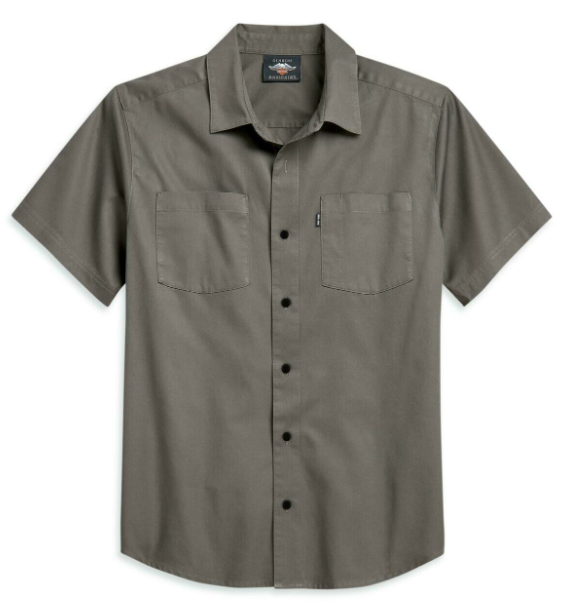 Men's Twill Short Sleeve Shirt - Size Medium only
