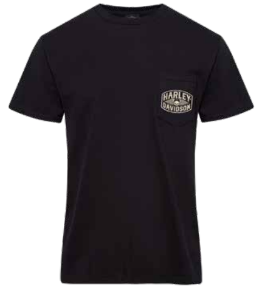 H-D Fragment Short Sleeve Pocket T-Shirt