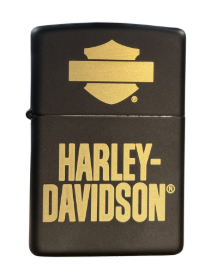 Harley-Davidson Black & Gold Lighter