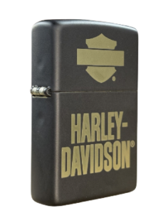 Harley-Davidson Black & Gold Lighter