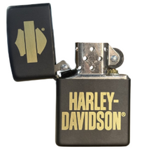 Harley-Davidson Black & Gold Lighter