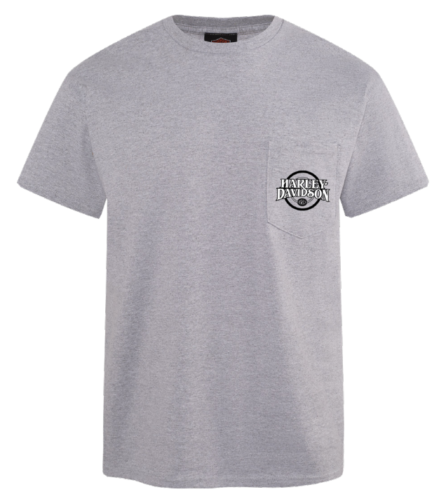H-D "Arch" Dealer Pocket Tee