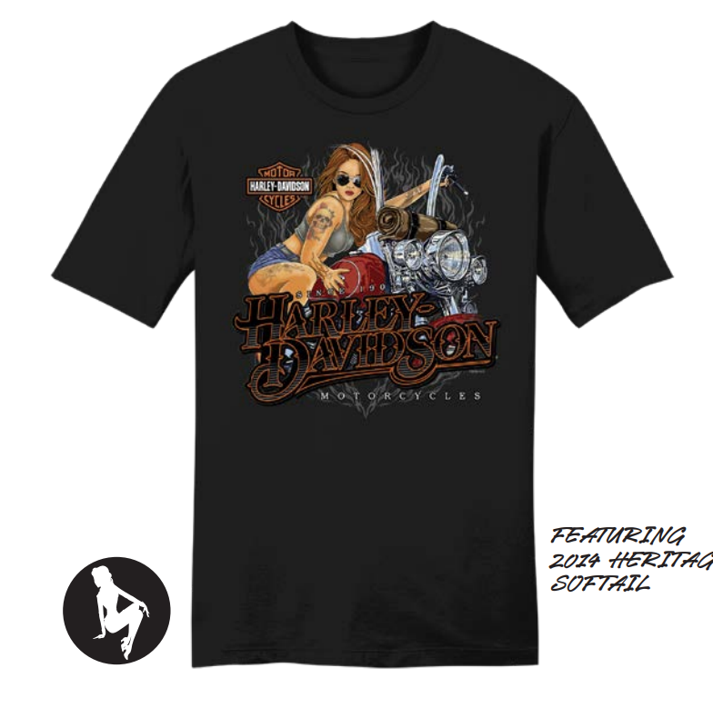 "Flame Stare" Dealer Tee