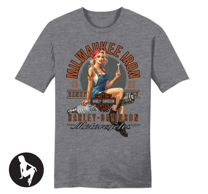 H-D "Tool Girl" Dealer Tee