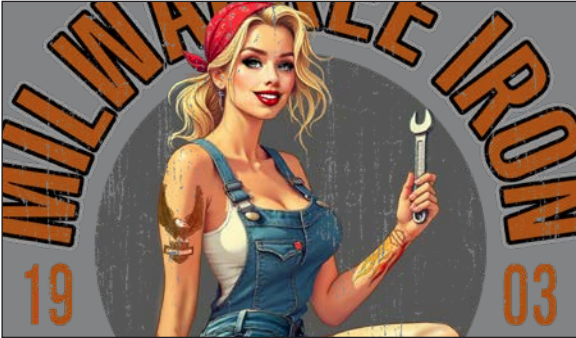 H-D "Tool Girl" Dealer Tee