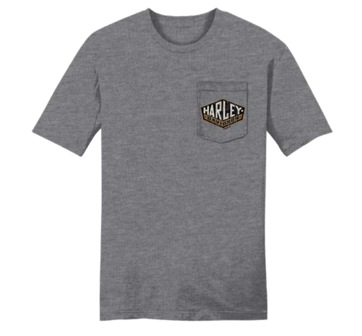 H-D "Diamond Logo" Pocket Tee