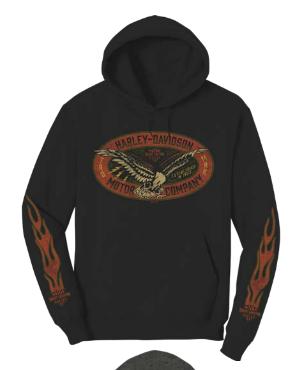 H-D "Motor Flames" Dealer Hoodie