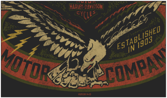 H-D "Motor Flames" Dealer Hoodie