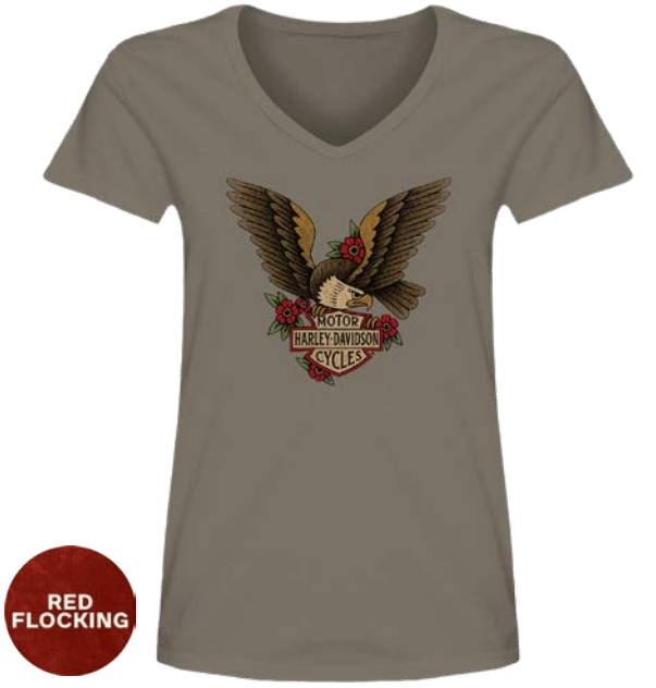 H-D "Tattoo Eagle" Women's Dealer Tee