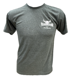 Custom YH-D Steer Skull Dealer Tee - Forest Green