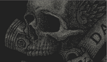 H-D "Stippled Skull" Women's Dealer Tee
