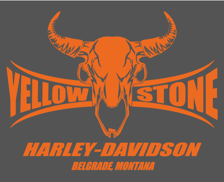 H-D "Serif" Dealer Tee