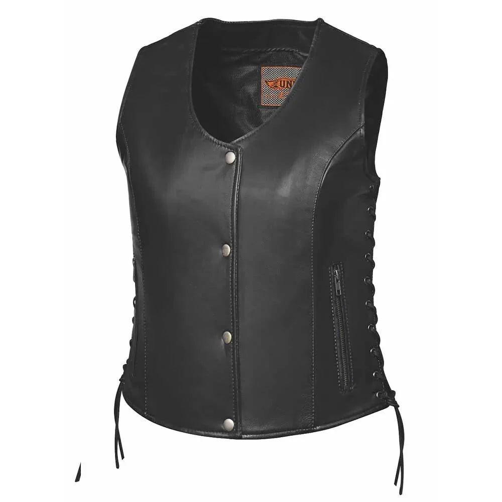 UNIK Keystone - LADIES PREMIUM LEATHER VEST