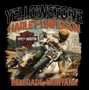 YHD "Yellowstone Racer" Grey Long Sleeve