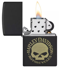 Harley-Davidson Black and Gold Willie G Zippo Lighter