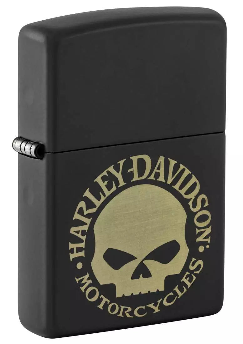 Harley-Davidson Black and Gold Willie G Zippo Lighter