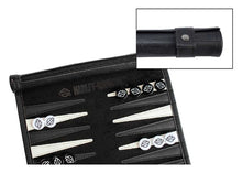 Harley-Davidson® Off Road Backgammon Traveling Roll-up Travel Game Set