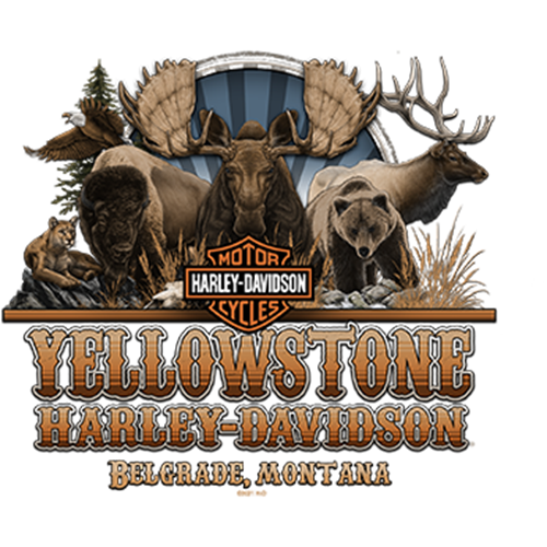 Yellowstone H-D Gray Men's Tank