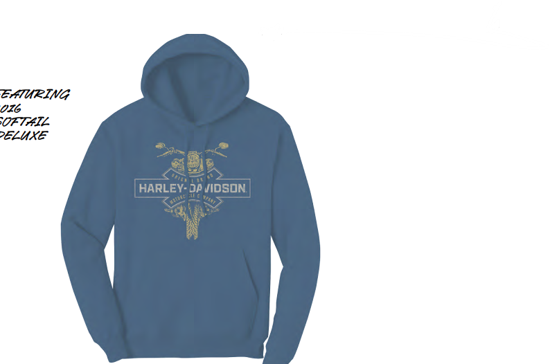 H-D Original Motorcycles Hoodie (2XL and 3XL)