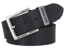 Harley-Davidson® Men's Metal Keeper Bar & Shield Logo Leather Belt