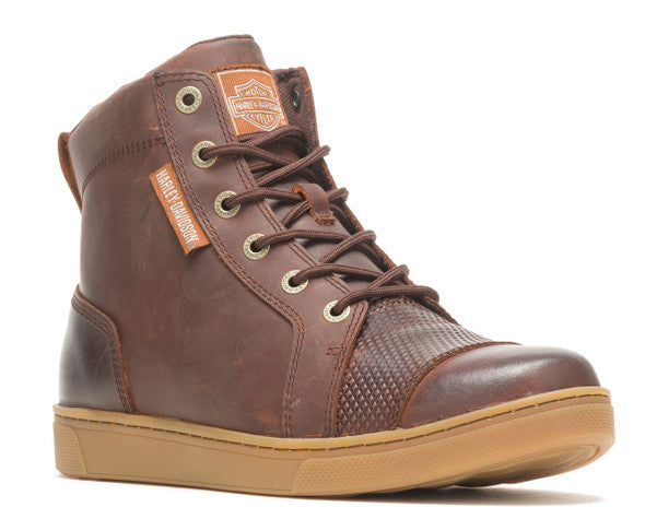 Harley-Davidson® Men's Breman Brown Motorcycle Sneakers (Size 10)