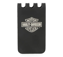 Bar & Shield Metal Money Clip Black