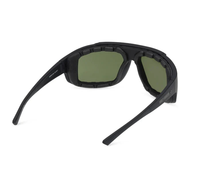 Crusher Navigator Sport Wrap Performance Sunglasses - Shiny or Matte Black