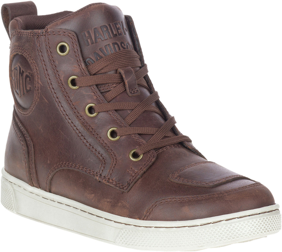 Harley-Davidson® Women's Bateman Ankle-Pro Brown Motorcycle Boots