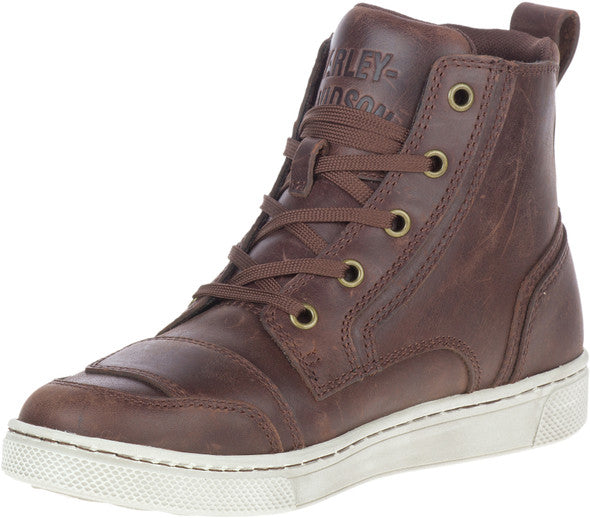 Harley-Davidson® Women's Bateman Ankle-Pro Brown Motorcycle Boots