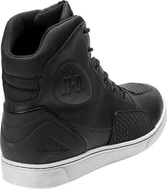 Harley-Davidson® Men's Holtman 6-Inch Black Waterproof Motorcycle Boots