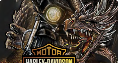 H-D Dragon Fire (made in the USA) (only in 4XL)