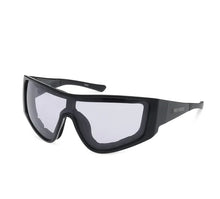 Edgy Shield Injected Frame Sunglasses - 3 Colors