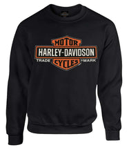 Harley-Davidson® Men's Elongated B&S Fleece Pullover Sweatshirt
