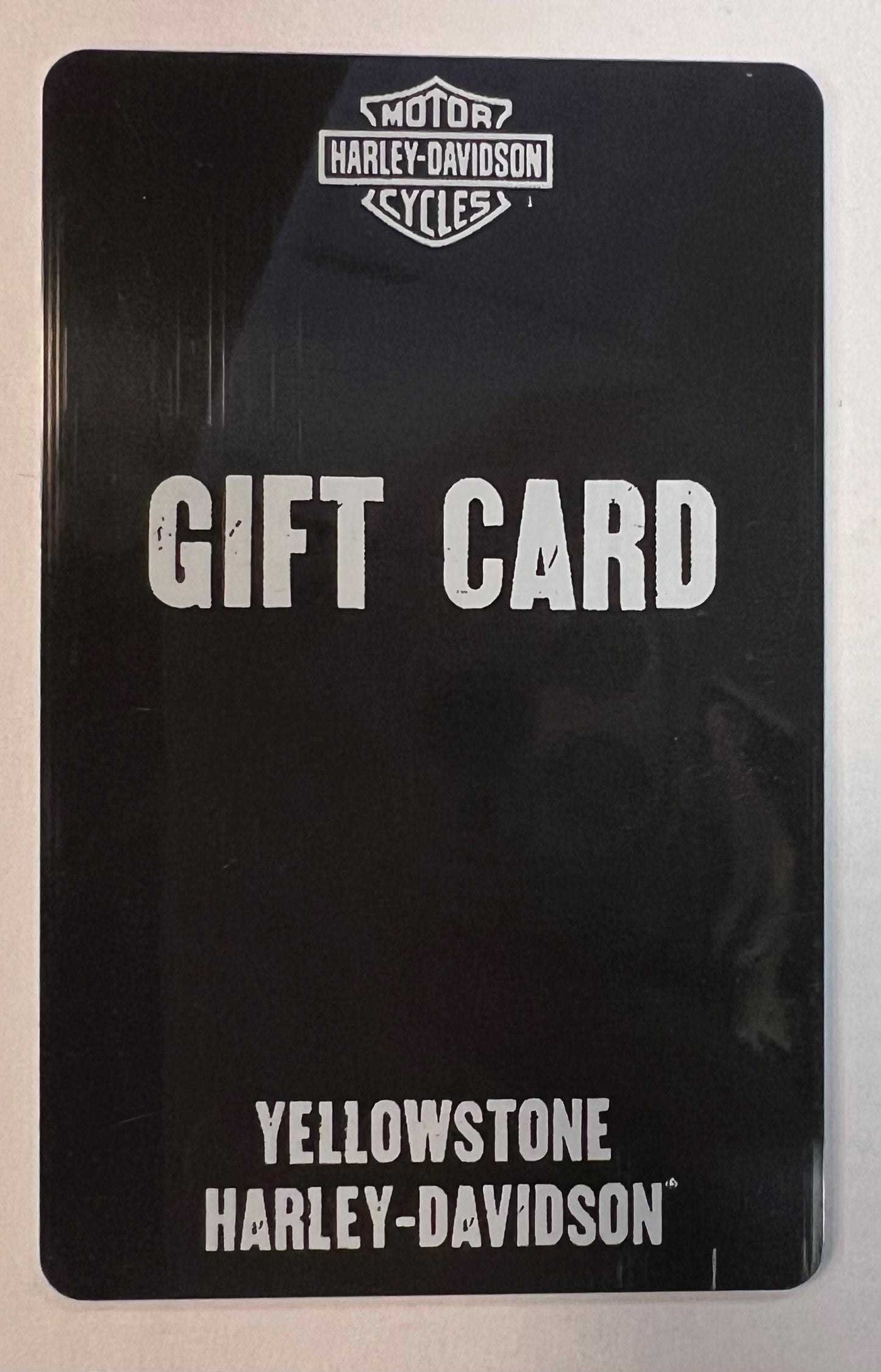 Yellowstone Harley-Davidson Gift Card