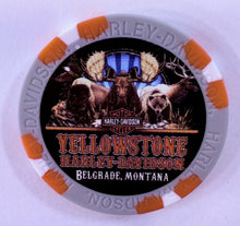 Yellowstone Harley-Davidson Full Color Poker Chip