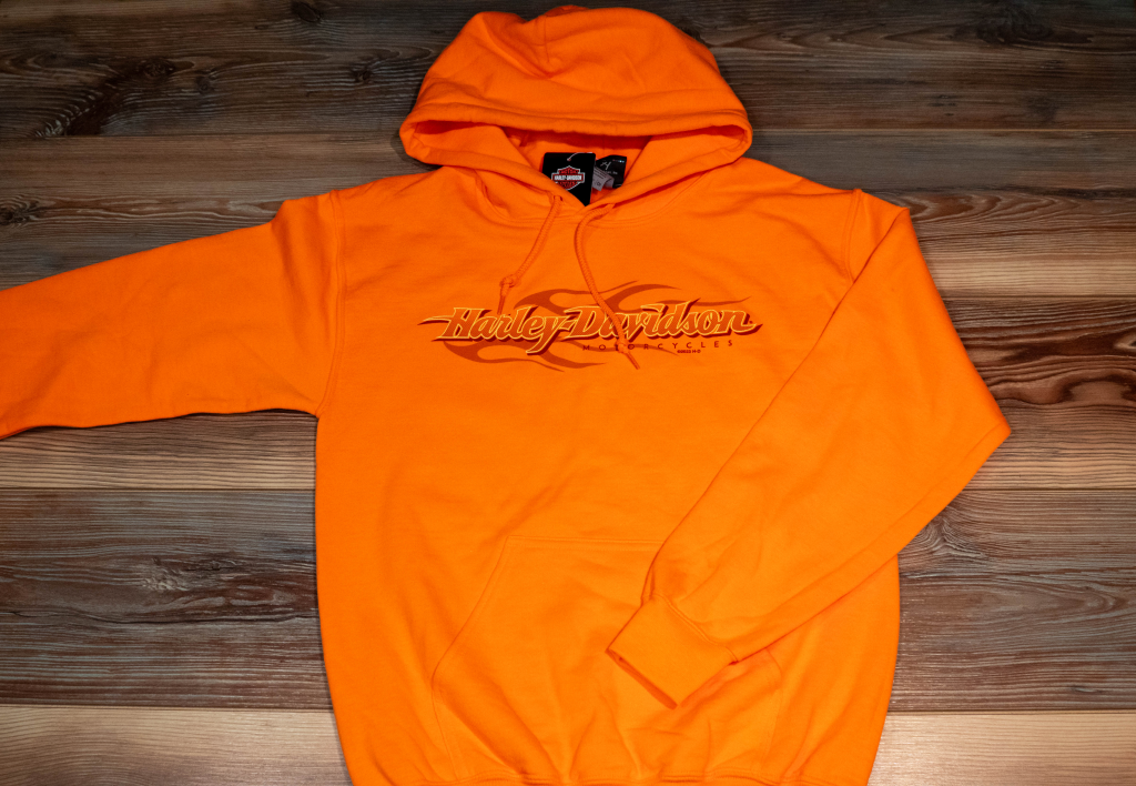 Harley davidson flame hoodie best sale