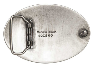ハーレーバックル Harley-Davidson® Men's Winged Motorcycle Belt Buckle, Polished