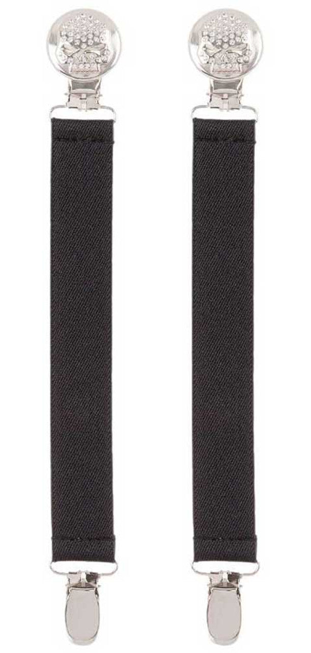 Harley-Davidson® Women's Willie G Skull Bling Boot Clip, Sold In Pair HDWBS11520