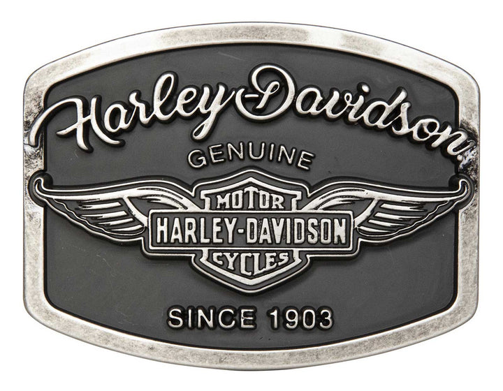 Panhead Cam Cover Belt Buckle – V-Twin 48-0471, Fits All Harley Lovers, Taiwan Made