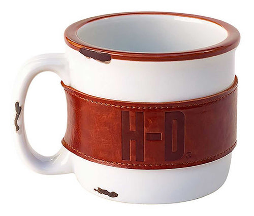 Harley-Davidson® Bar & Shield Wrapped Ceramic Campfire Mug