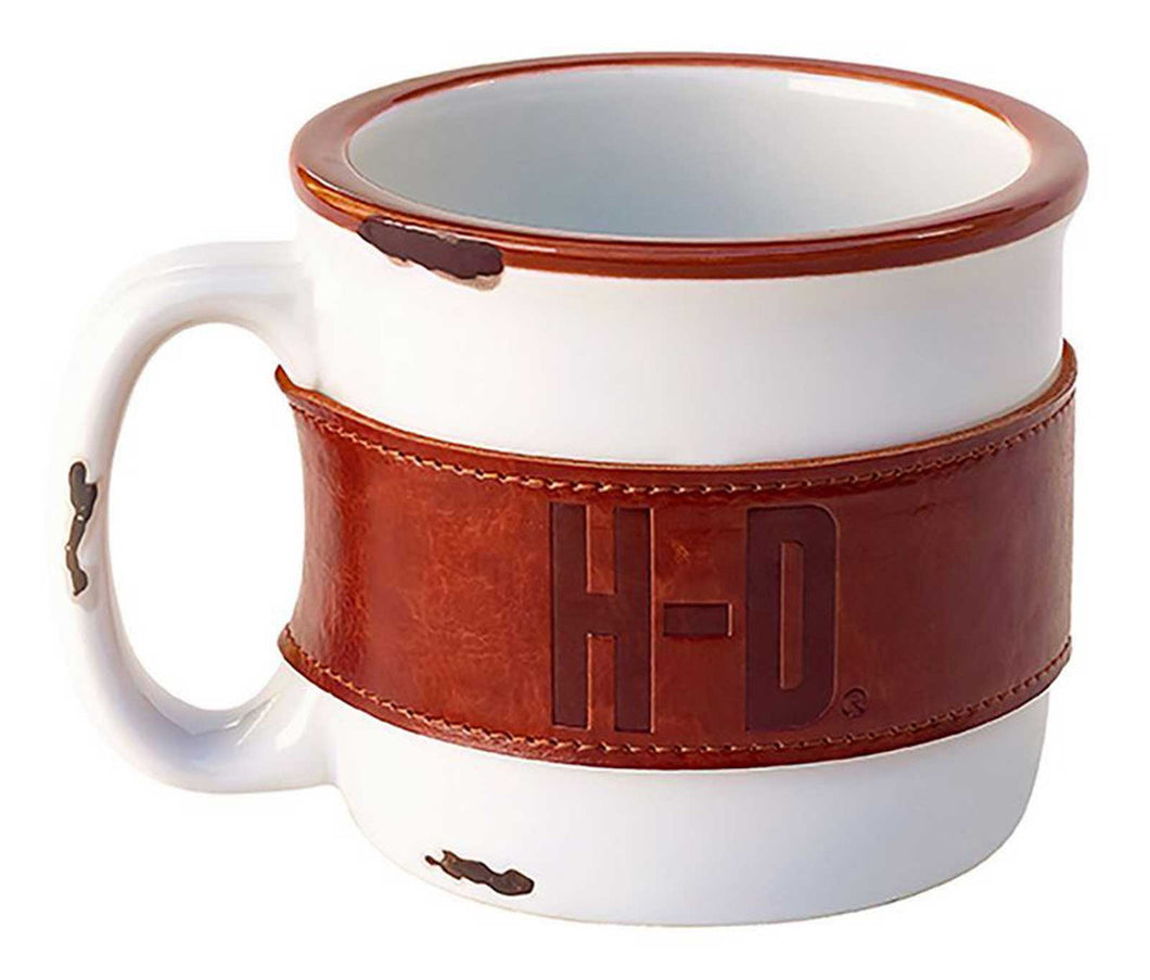 Harley-Davidson® Bar & Shield Wrapped Ceramic Campfire Mug