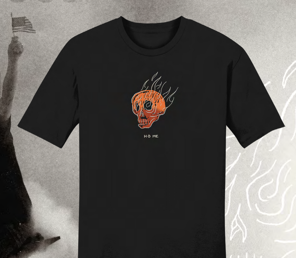 H-D Hot Skull (only in 4XL)